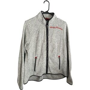 Harley Davidson fleece coat sweater